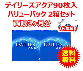 デイリーズアクア90枚入バリューパック2箱セット