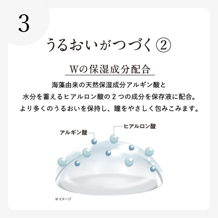 ダブルの保湿成分