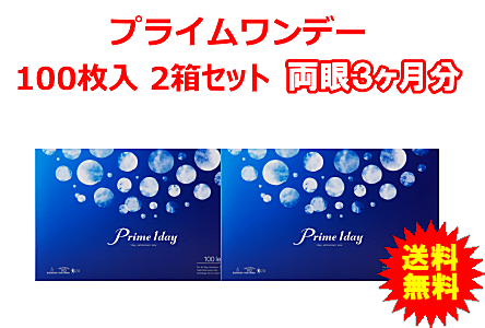 プライムワンデー100枚入2箱セット