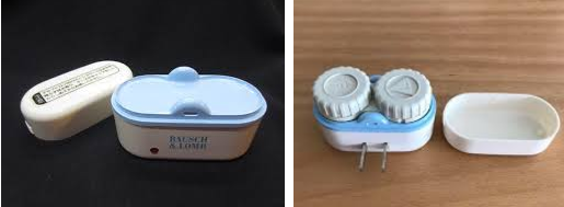 ソフトコンタクトの煮沸消毒器