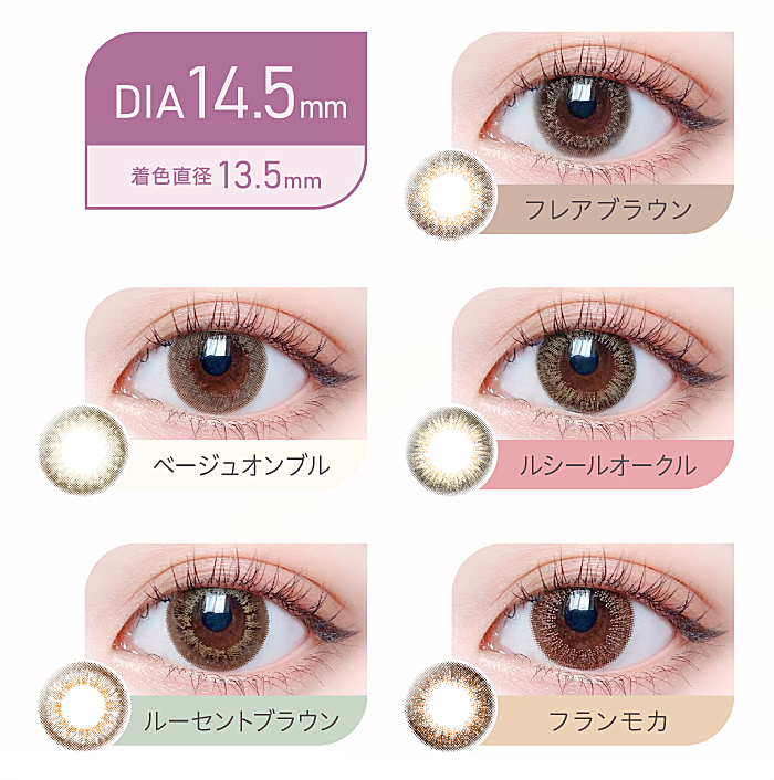 エルージュ着色径14.5mm