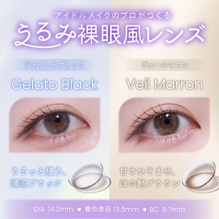 うるみ裸眼風レンズ