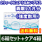 2ウィークピュアうるおいプラス （強度数用）6箱セット+レニューフレッシュ4箱セット