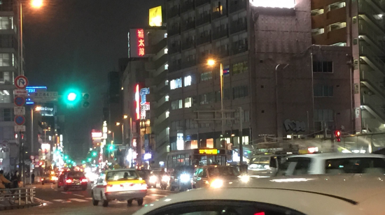 乱視の見え方夜間
