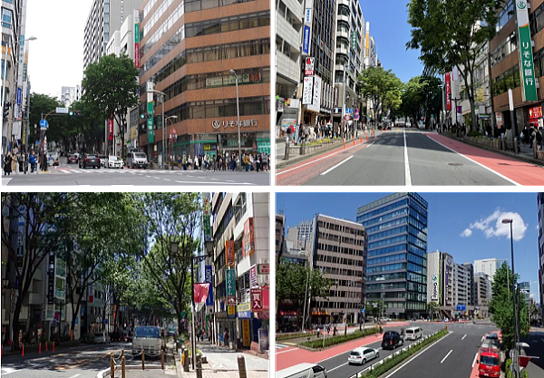 渋谷宮益坂方面