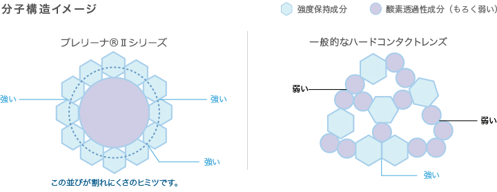 東レプレリーナⅡRichの分子構造